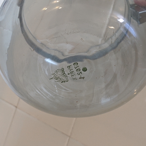 Vintage Pyrex Double Broiler Marked 6762 Missing the Lid - Picture 5 of 8